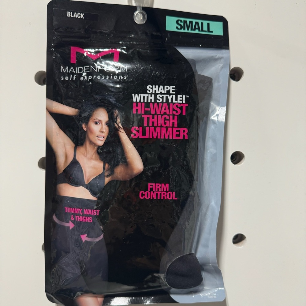 Maidenform Self Expressions Shape Style High Waist Thigh Slimmer Size S